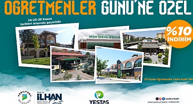 Yeşilyurt Belediyesi’nden Öğretmenler Günü’ne Özel İndirim Müjdesi!