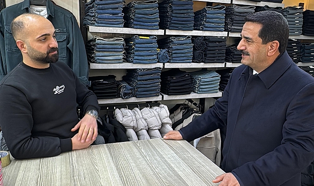 Başkan Taşkın’dan İnönü Caddesi Esnafına Ziyaret