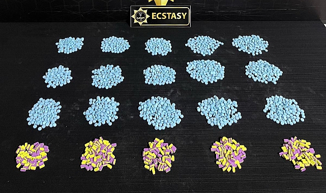 Binlerce Uyuşturucu Hap Ele Geçirildi