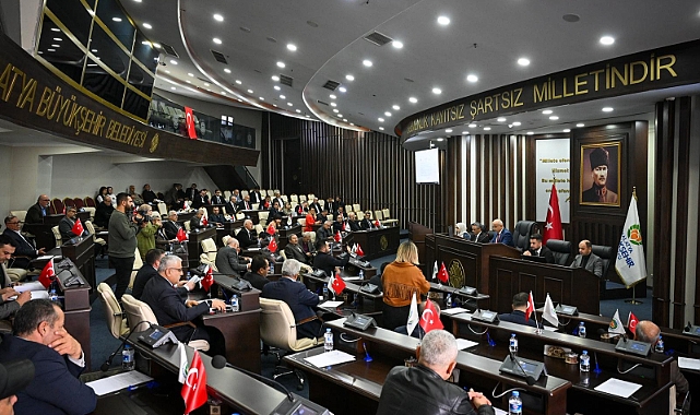 Büyükşehir Belediye Meclisi Yapıldı