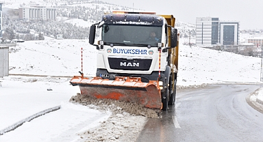 Malatya Büyükşehir Belediyesi Kar Yağışına Hazır
