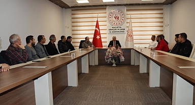 Malatya’da Spor Tesisleri İçin Değerlendirme Toplantısı Yapıldı