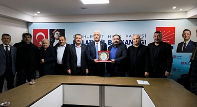 Ziraat Odalarından CHP İl Başkanı Yıldız’a Teşekkür Plaketi
