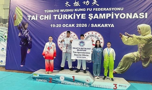 Battalgazi Belediyesi Sporcularından Türkiye Şampiyonası’nda 5 Madalya