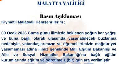 Okullar Tatil Edildi 