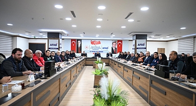 Vali Seddar Yavuz Başkanlığında Afet Koordinasyon Toplantısı Gerçekleştirildi