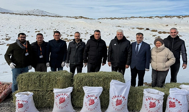 Yeşilyurt Belediyesi’nden Yaban Hayatına Yem Desteği!