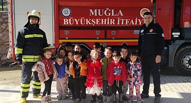 Büyükşehir Belediyesi’nden Miniklere Yangın Güvenliği Eğitimi