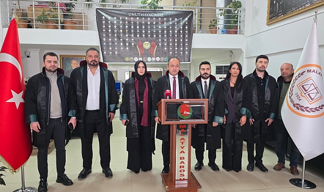 Malatya Barosu’ndan 6 Şubat Depremlerinin Yıl Dönümünde Basın Açıklaması