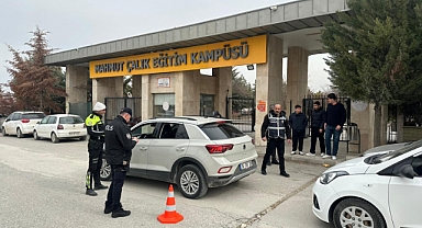 Malatya’da Okul Çevreleri ve Servislere Sıkı Denetim