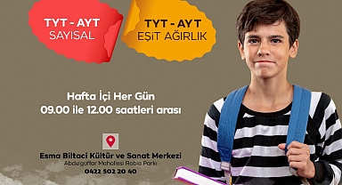 Yeşilyurt Belediyesi “Hızlandırılmış YKS Kursları” Başladı