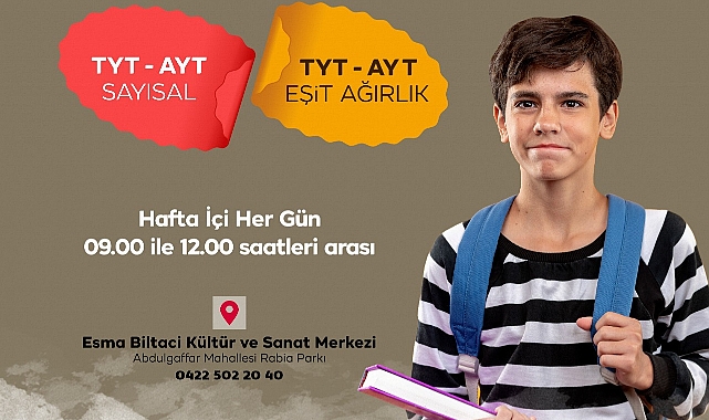 Yeşilyurt Belediyesi “Hızlandırılmış YKS Kursları” Başladı