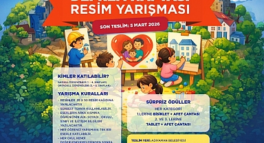 Adıyaman Belediyesi’nden Deprem Haftası’na Ödüllü Özel Resim Yarışması