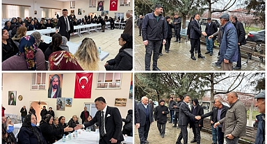 Ağbaba Engüzekliler Cemevi'ni Ziyaret Etti