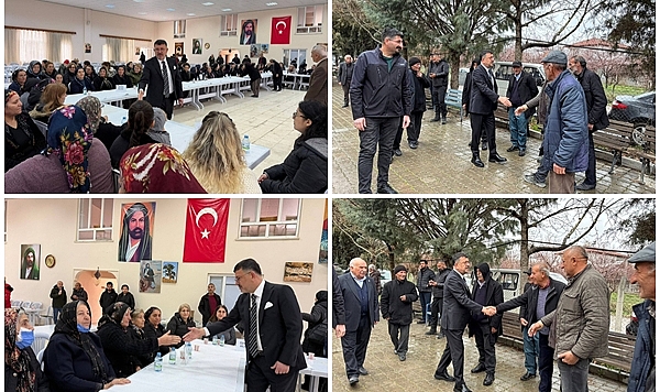 Ağbaba Engüzekliler Cemevi'ni Ziyaret Etti