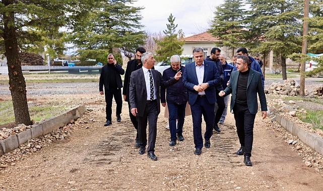 Akçadağ'da Yeni Mezarlık Alanı Projesi İçin Yerinde İnceleme