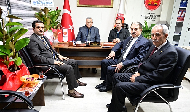 Başkan Taşkın Esnaf Odalarıyla Bir Araya Geldi