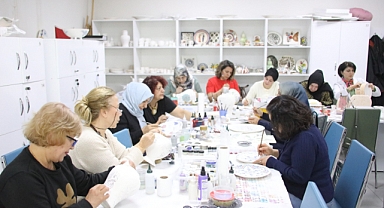 Çini İşlemeciliği Kursu Yoğun İlgi Görüyor