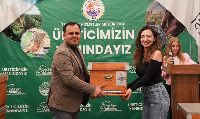 Dalaman Belediyesi’nden Genç Arıcılara Kovan Desteği