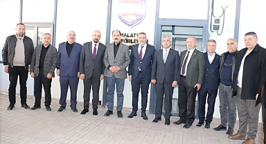 Malatya TSO’dan Şevket Keskin’e Tebrik Ziyareti