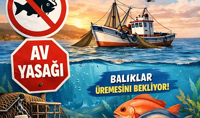Su Ürünleri Av Yasağı Başlıyor