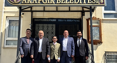 23 Nisan Etkinlikleri Kapsamında Arapgir Belediyesi’ne Anlamlı Ziyaret