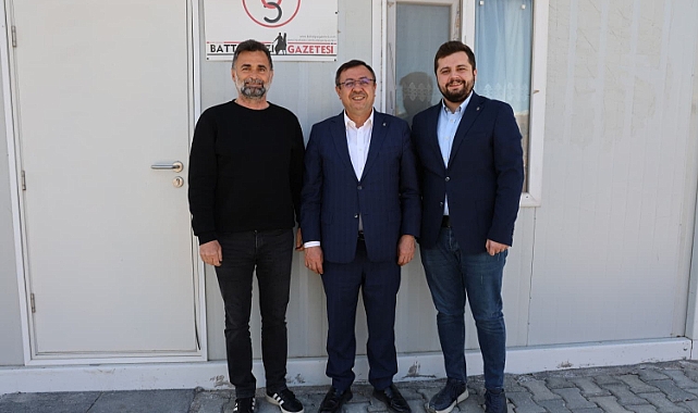 AK Parti Malatya İl Yönetiminden Battalgazi Gazetesi’ne Ziyaret