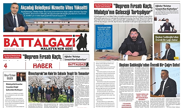 Battalgazi Gazetesi’nin 265. Sayısı Okurlarla Buluştu