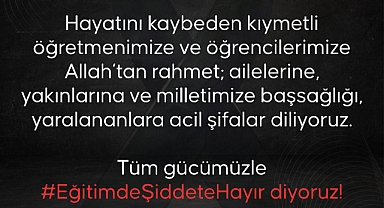 Malatya Barosundan Okullarda Meydana Gelen Saldırılara Tepki 