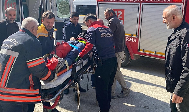 Malatya’da Şantiyede İş Kazası: İşçi Ağır Yaralandı