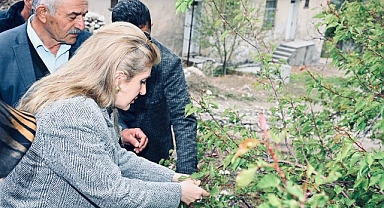 Ölmeztoprak Dolu Hasarını İnceledi