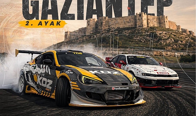 Türkiye Drift Şampiyonası İlk Kez Gaziantep’te