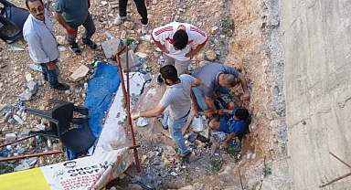 Battalgazi Zabıtasından İnşaat Firmasına Cezai İşlem