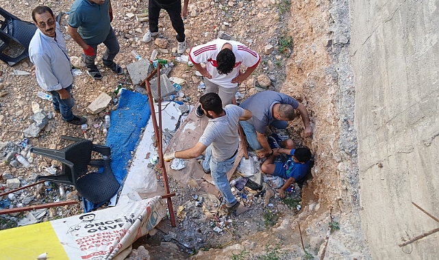 Battalgazi Zabıtasından İnşaat Firmasına Cezai İşlem