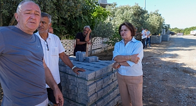Didim Belediye Başkanı Hatice Gençay: “Daha Güvenli Ve Konforlu Yollar İçin Çalışmalarımızı Sürdürüyoruz