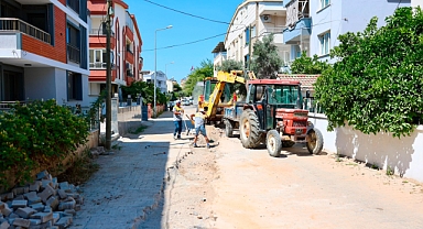 Didim Belediyesi’nden Efeler Ve Yeni Mahalle’de Yol Bakım Ve Onarım Çalışması