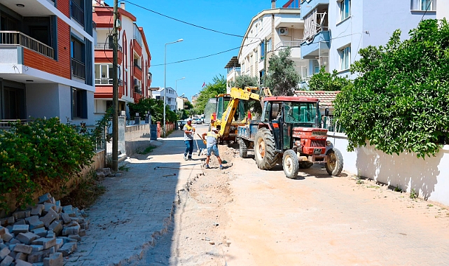 Didim Belediyesi’nden Efeler Ve Yeni Mahalle’de Yol Bakım Ve Onarım Çalışması