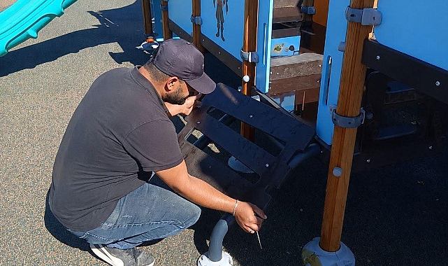 Didim Belediyesi’nden Parklarda Bakım Ve Yenileme Çalışması