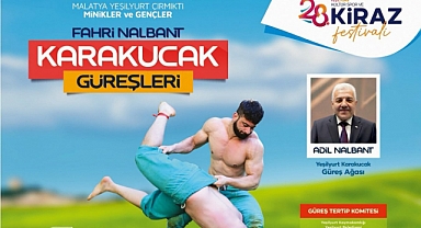 Fahri Nalbant Karakucak Güreşleri, Yeşilyurt Kiraz Festivali’ne Heyecan Katacak!