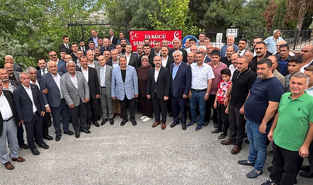 MHP’nin Yeni Yönetiminden İlk Ziyaret Ülkücü Şehitliğine