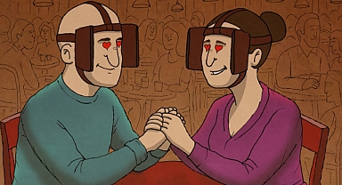 Muğla’da Aşk ve Sevgi Karikatürlerle Anlatıldı