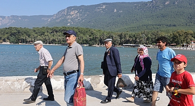 Şehit Aileleri ve Gaziler Muğla’nın Eşsiz Koylarında Ağırlandı