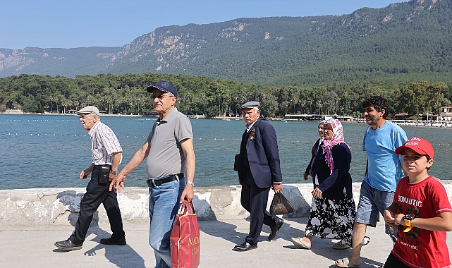 Şehit Aileleri ve Gaziler Muğla’nın Eşsiz Koylarında Ağırlandı