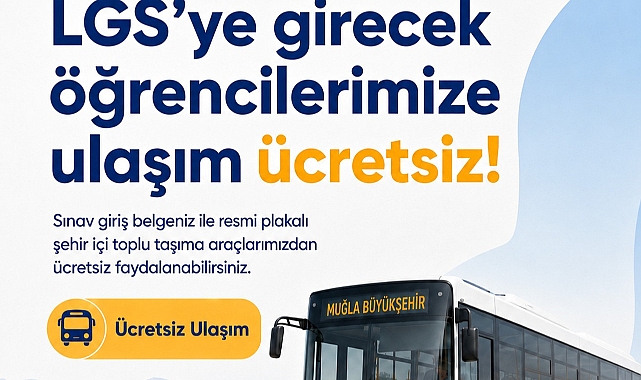 Sınav Günü Ulaşım Büyükşehir’den