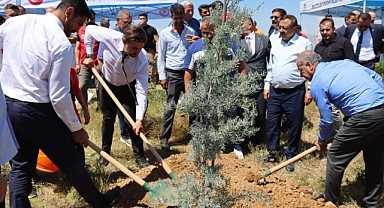 Türkiye Güreş Federasyonu Hatıra Ormanı’nda Fidanlar Toprakla Buluştu
