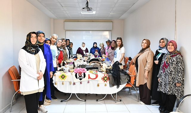 Yeşilyurt’ta El Emeği Ürünler, Ekonomiye Dönüşüyor