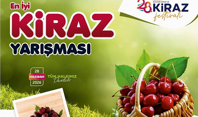 Yeşilyurt’un En İyi Kirazları Yarışacak, Üreticilerin Emeği Ödüllendirilecek