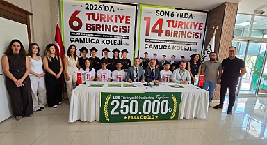 6 Türkiye Birincisiyle Çamlıca Koleji Zirvedeki Yerini Bir Kez Daha Tescilledi