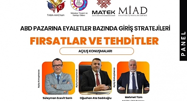 ABD Pazarındaki Fırsatlar Malatya TSO’da Masaya Yatırılacak