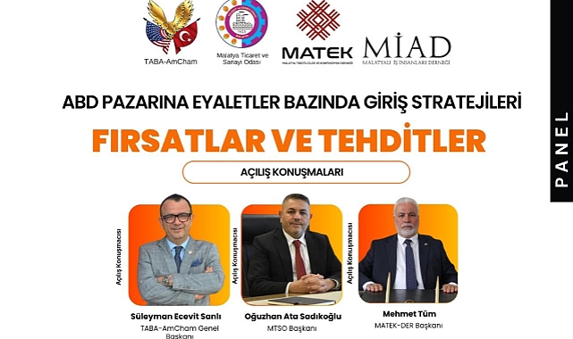 ABD Pazarındaki Fırsatlar Malatya TSO’da Masaya Yatırılacak